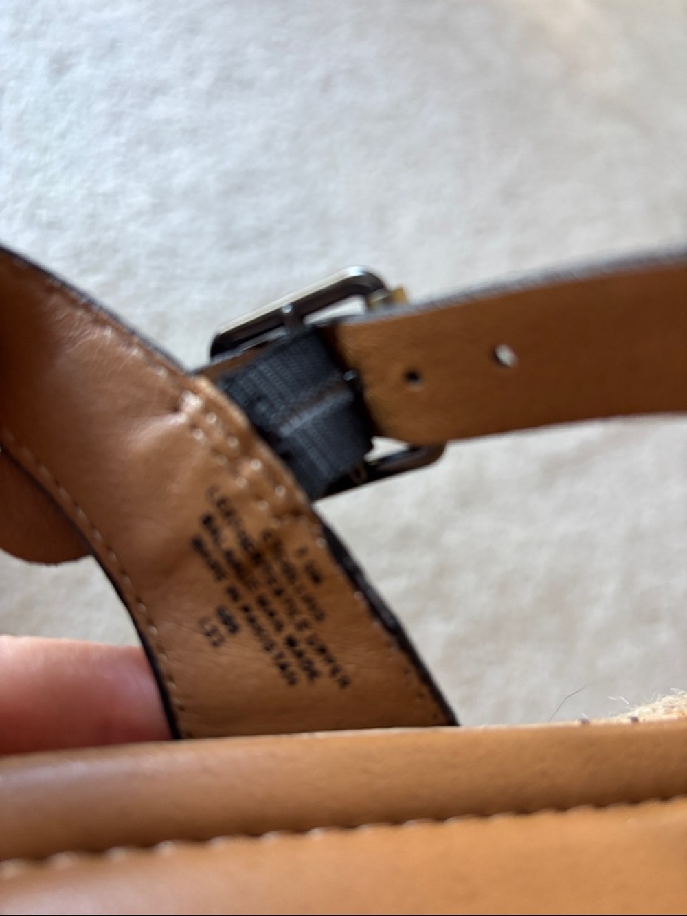 Earth Woven Espadrille Sandals - Black & Tan size 7.5 - Picture 2 of 6